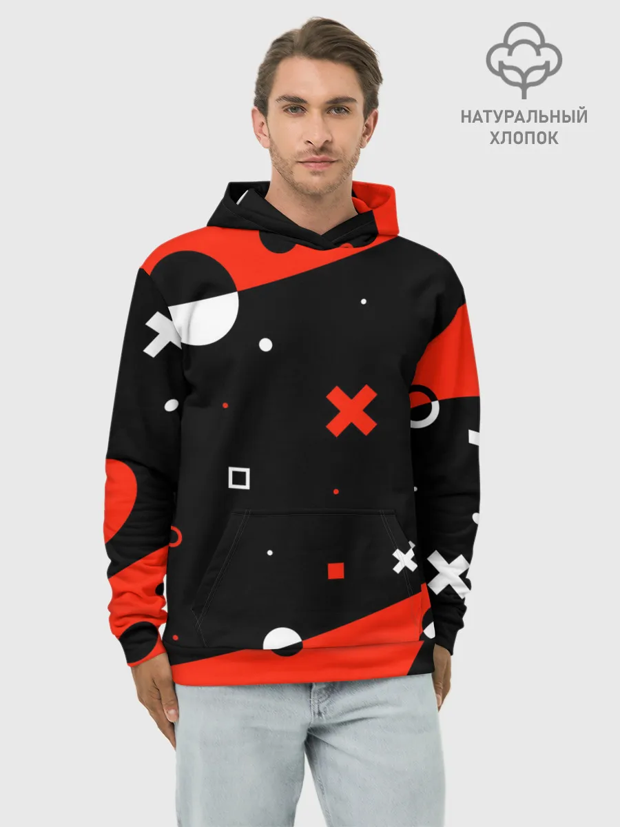 Худи мужской база хлопок / ФИГУРКИ