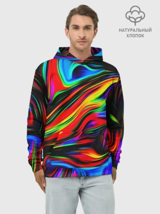 Худи мужской база хлопок / ABSTRACT