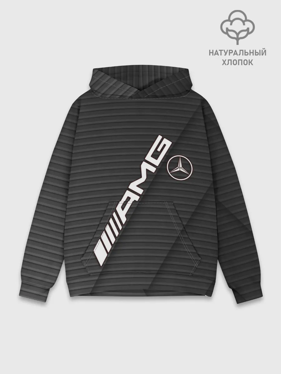 Худи мужской база хлопок / Mercedes