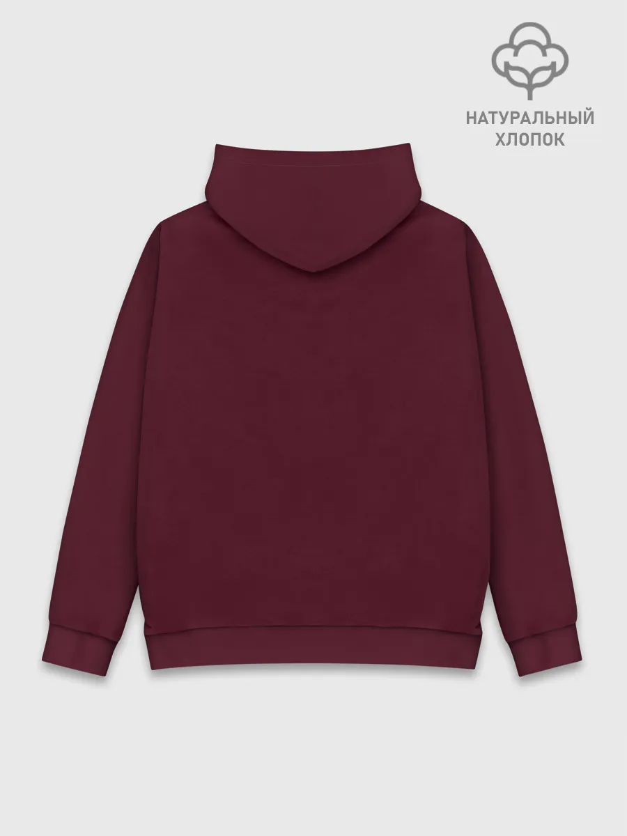 Худи мужской база хлопок / Пошлая Молли