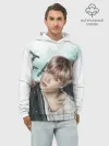 Худи мужской база хлопок / BTS