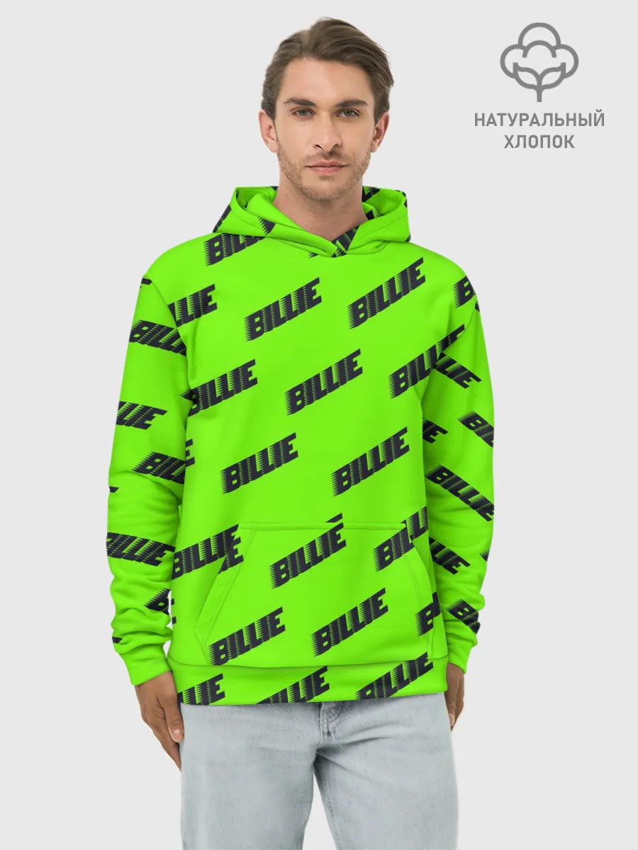 Худи мужской база хлопок / BILLIE EILISH