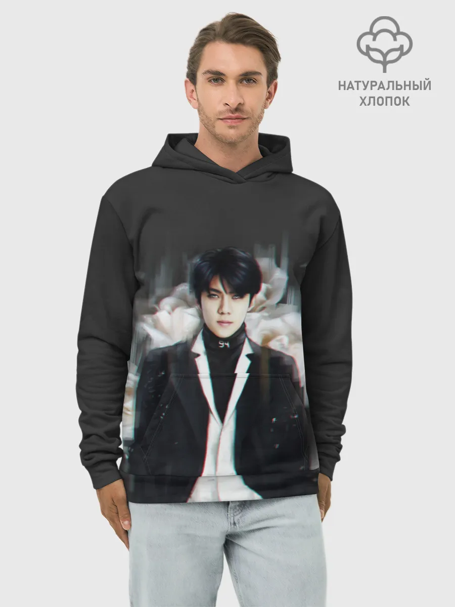Худи мужской база хлопок / BTS