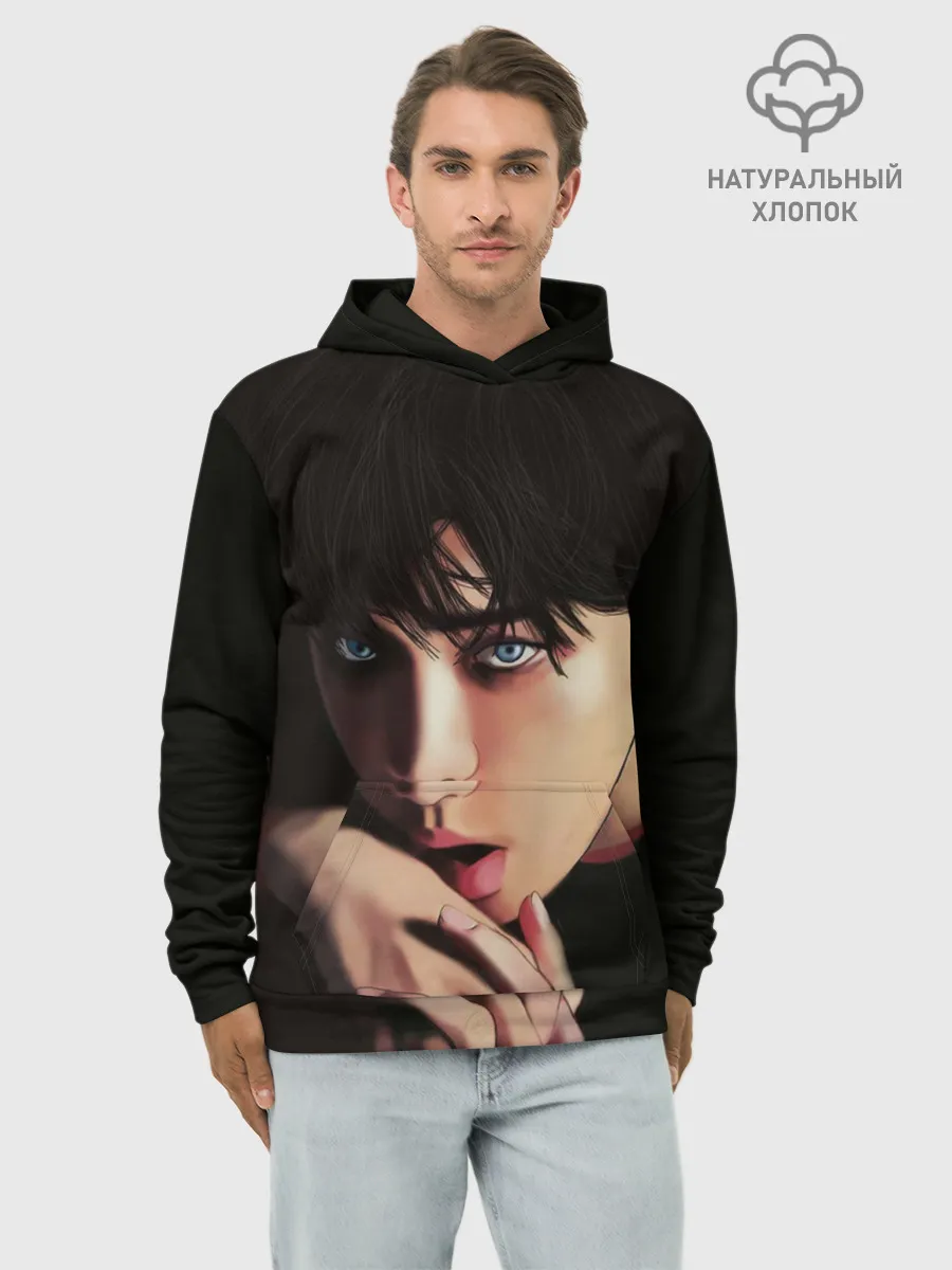 Худи мужской база хлопок / BTS