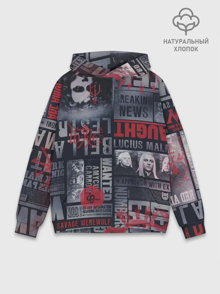 Худи мужской база хлопок / Гарри Поттер