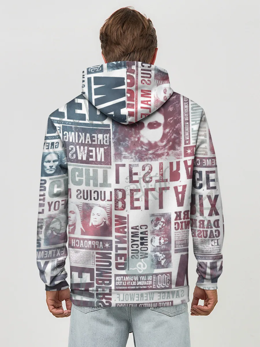 Худи мужской база хлопок / Гарри Поттер