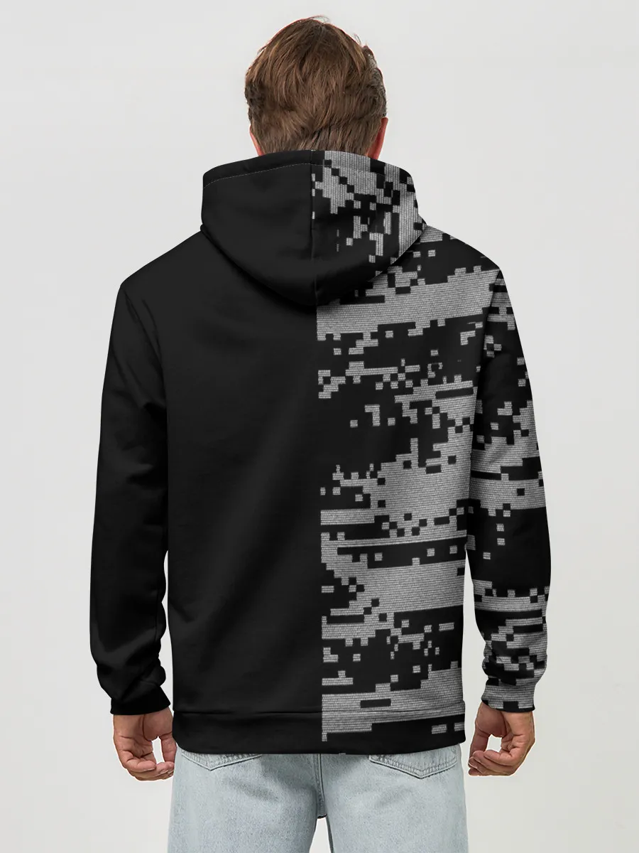 Худи мужской база хлопок / Пограничные Войска