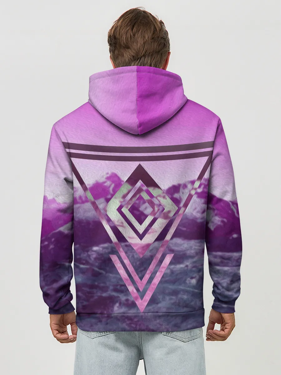 Худи мужской база хлопок / ИЗУМРУД