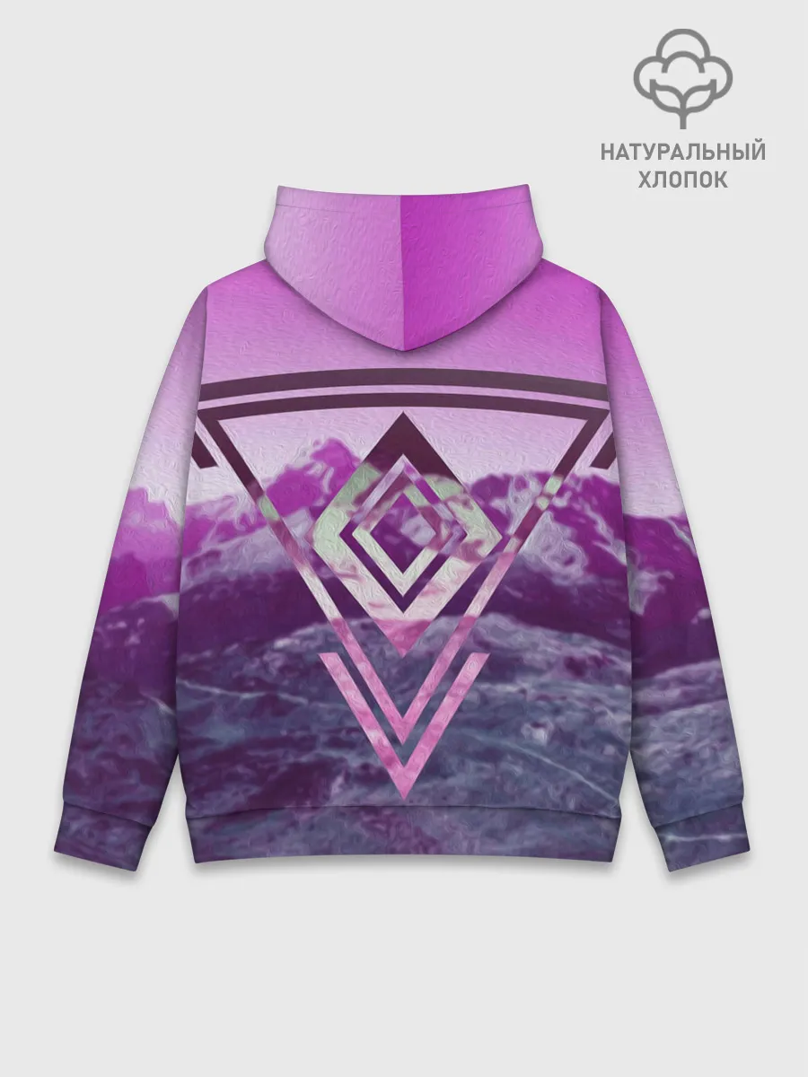 Худи мужской база хлопок / ИЗУМРУД