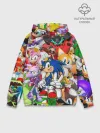Худи мужской база хлопок / Sonic ПЕРСОНАЖИ