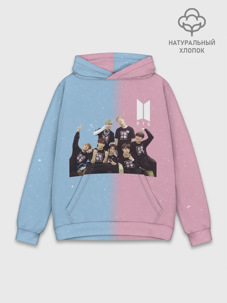 Худи мужской база хлопок / BTS