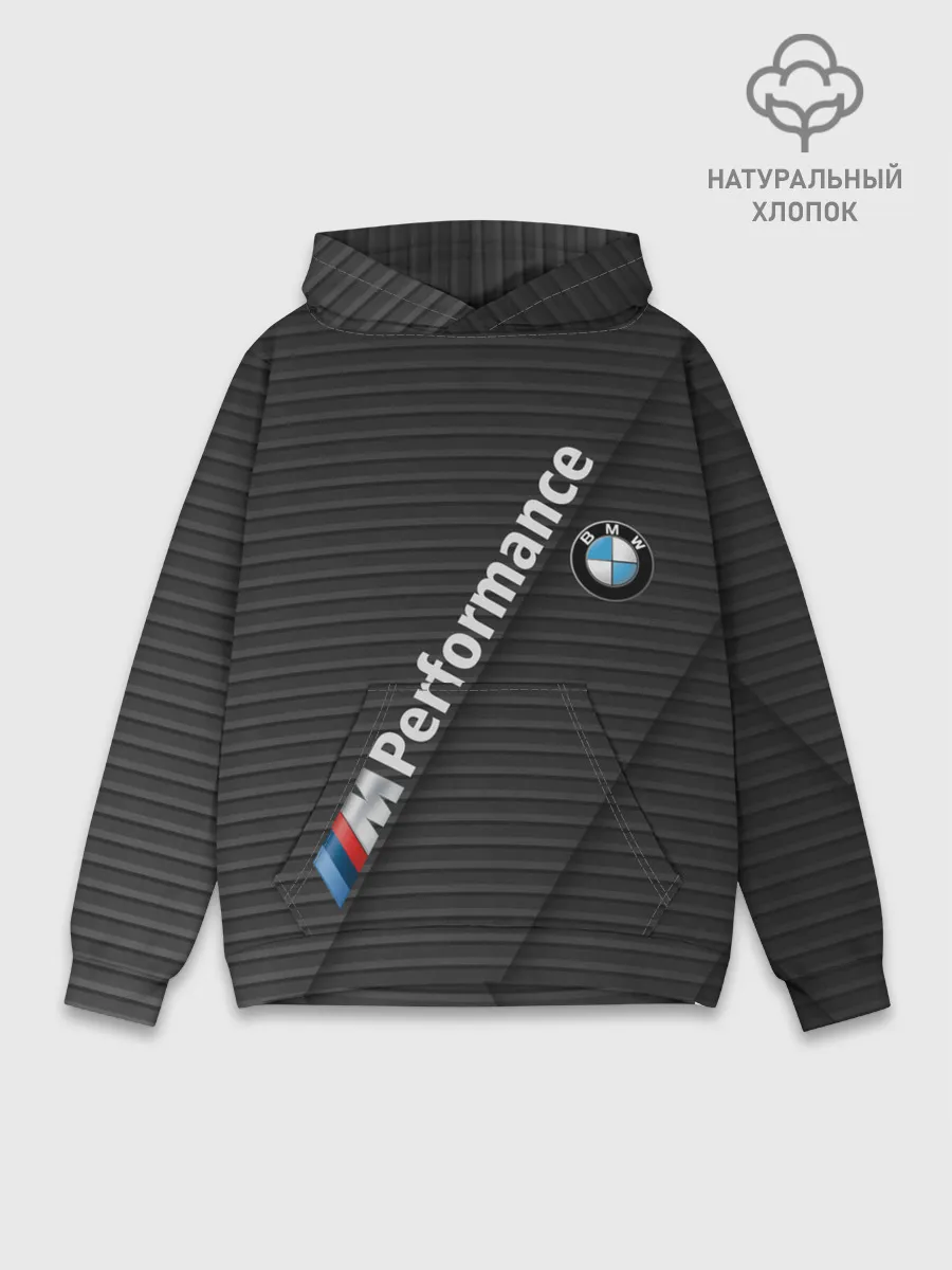 Худи мужской база хлопок / BMW