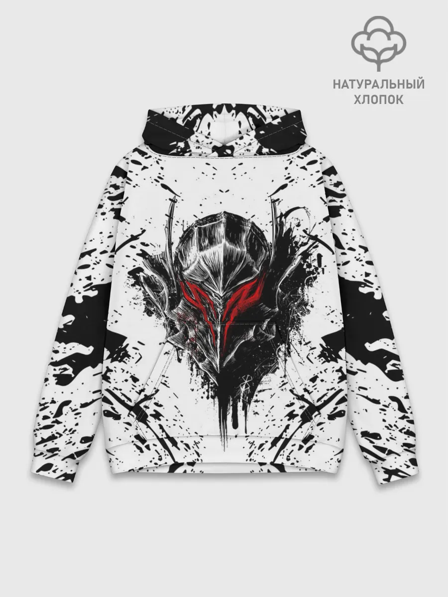 Худи мужской база хлопок / BERSERK tattoo