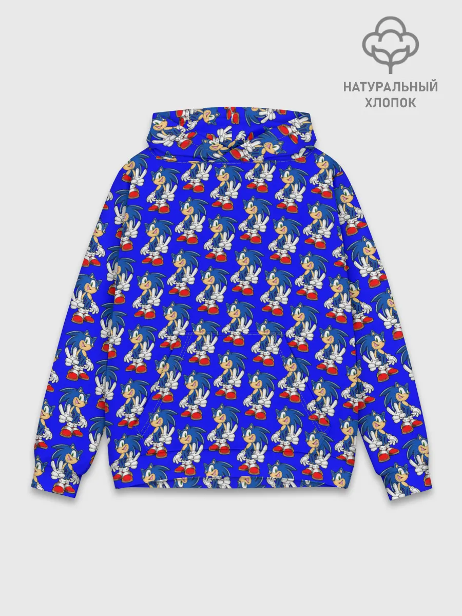 Худи мужской база хлопок / SONIC