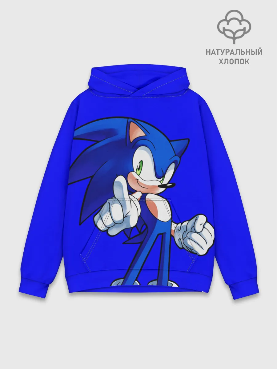 Худи мужской база хлопок / SONIC