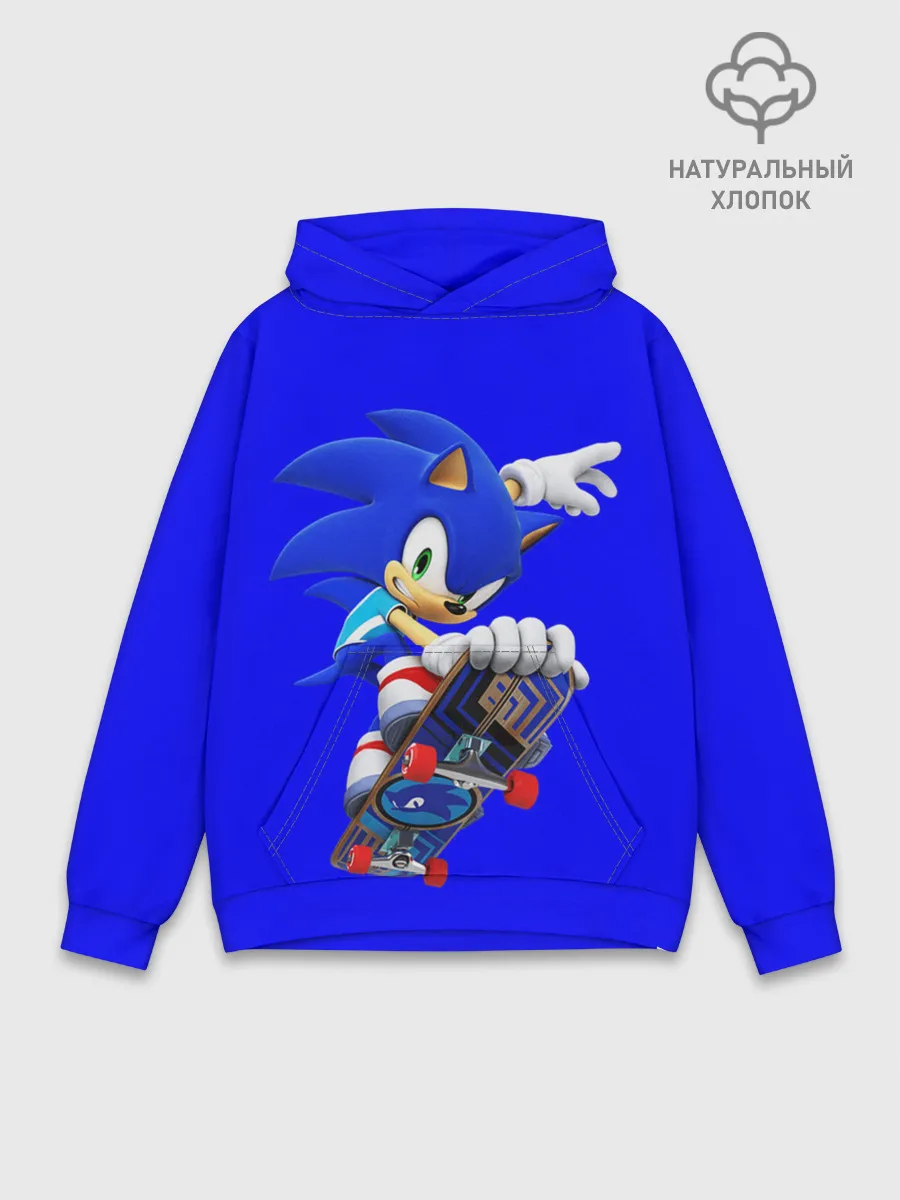 Худи мужской база хлопок / SONIC