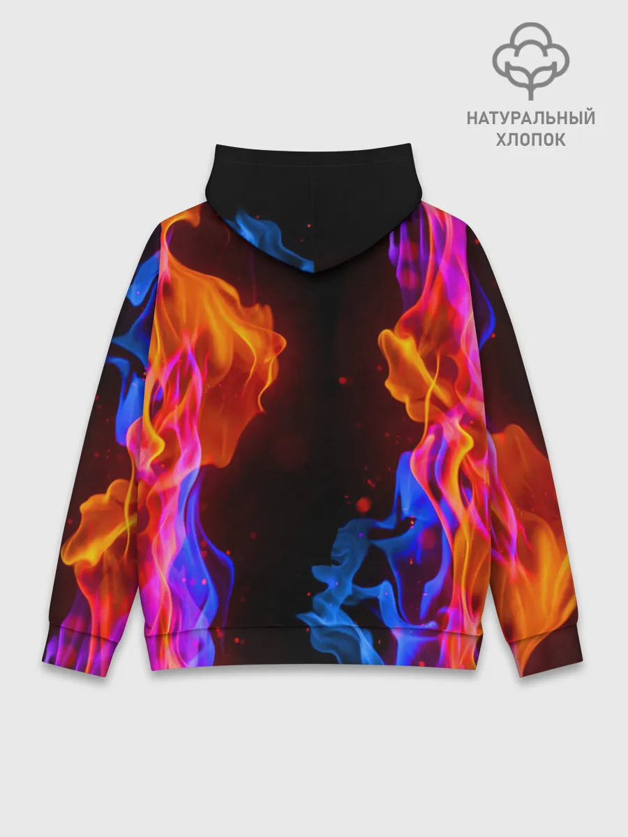 Худи мужской база хлопок / CS:GO FIRE