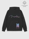 Худи мужской база хлопок / BTS J-Hope