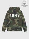 Худи мужской база хлопок / ARMY