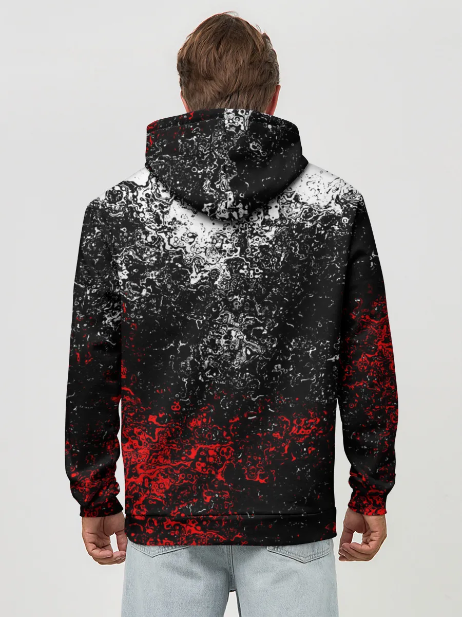 Худи мужской база хлопок / Predator