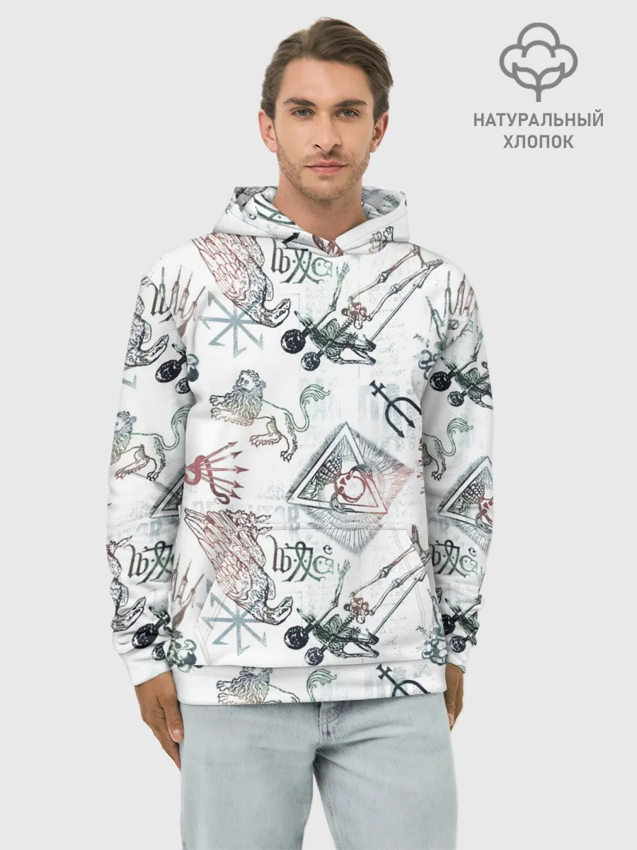 Худи мужской база хлопок / Гарри Поттер