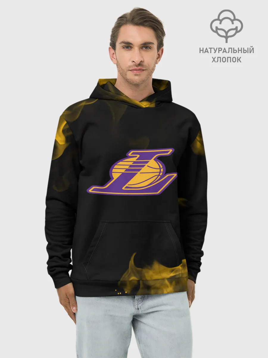 Худи мужской база хлопок / Kobe Bryant