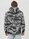 Худи мужской база хлопок / КАМУФЛЯЖ GRAY