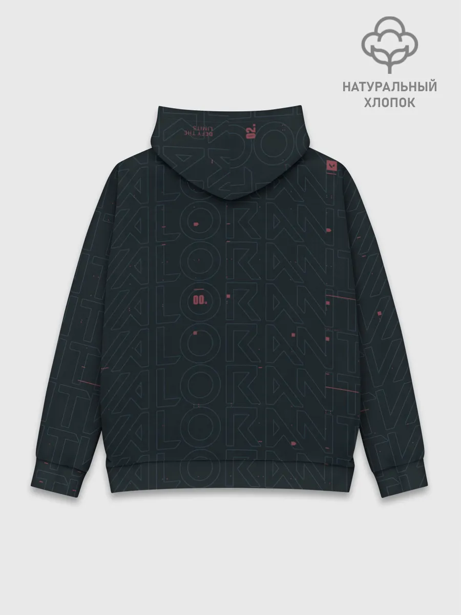 Худи мужской база хлопок / Sage