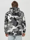 Худи мужской база хлопок / Автомобильные войска камуфляж