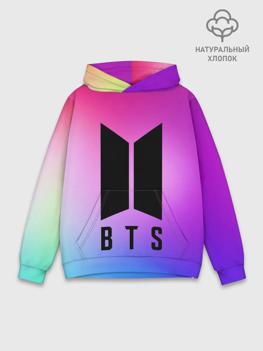 Худи мужской база хлопок / BTS
