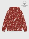 Худи мужской база хлопок / The Flash Logo Pattern