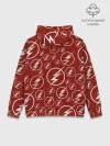 Худи мужской база хлопок / The Flash Logo Pattern