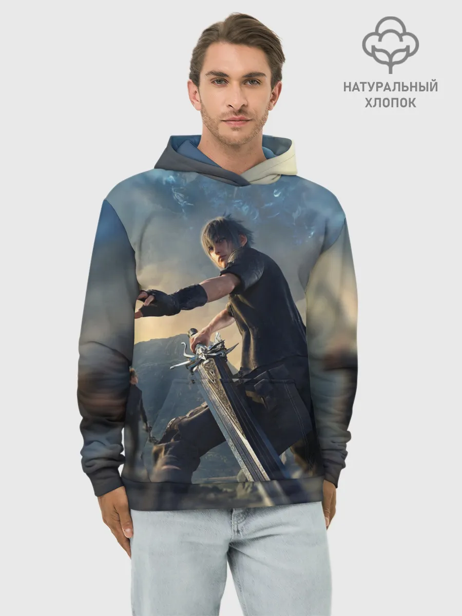 Худи мужской база хлопок / Final Fantasy