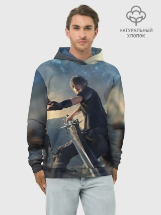 Худи мужской база хлопок / Final Fantasy