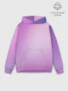 Худи мужской база хлопок / Нежный фиолет