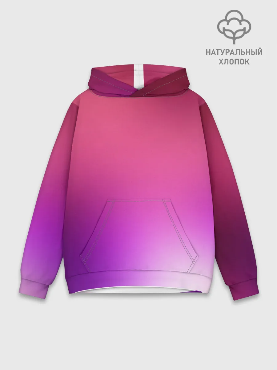 Худи мужской база хлопок / Нежный цвет