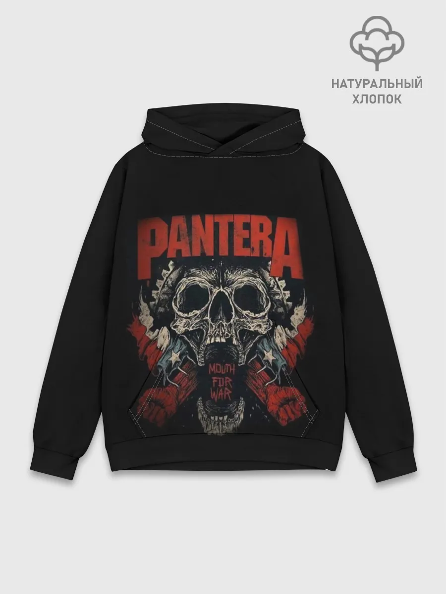 Худи мужской база хлопок / Pantera.
