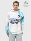 Худи мужской база хлопок / BMW