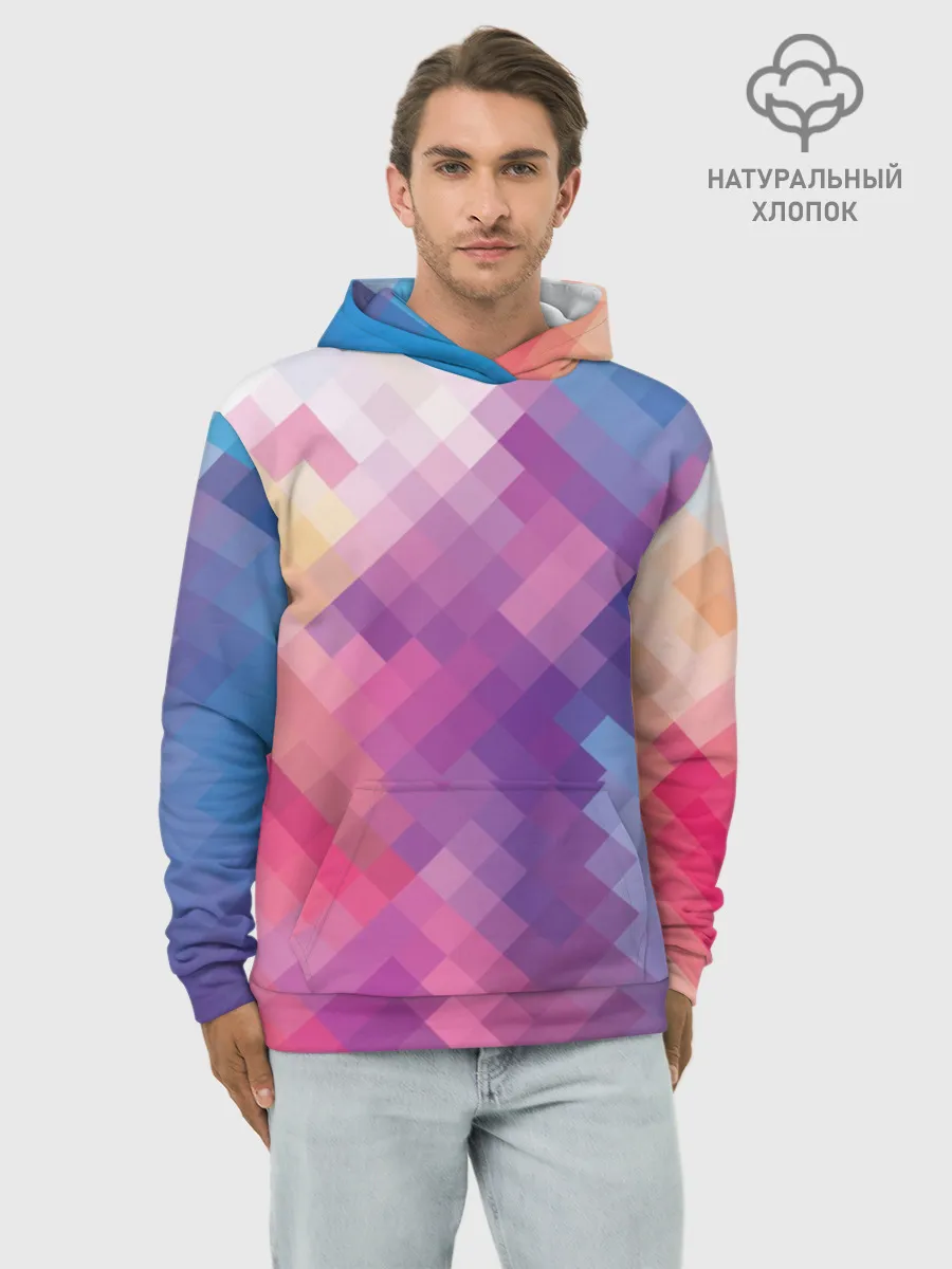 Худи мужской база хлопок / Пикси