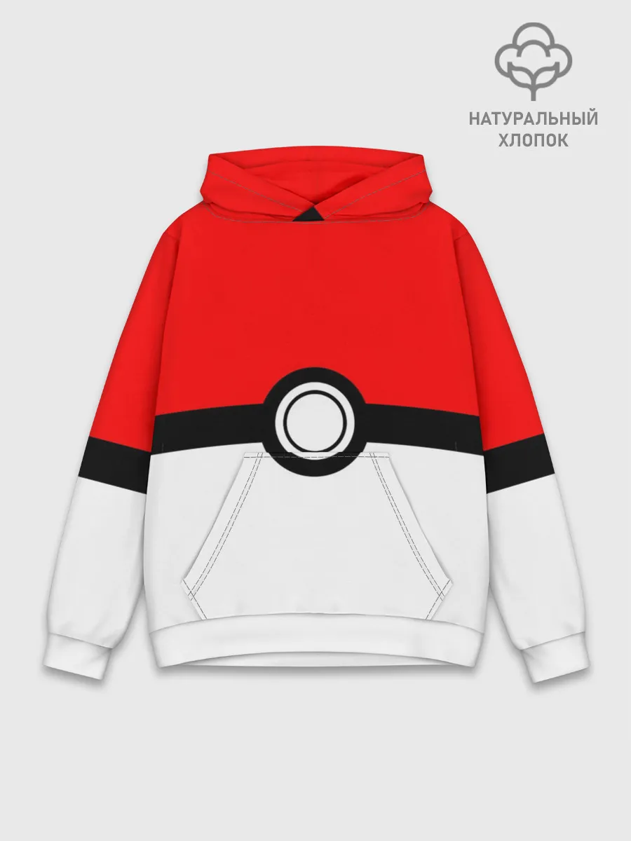 Худи мужской база хлопок / Покебол
