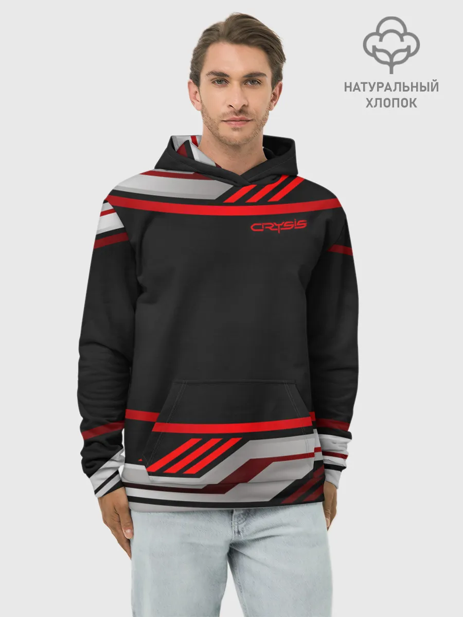 Худи мужской база хлопок / Crysis