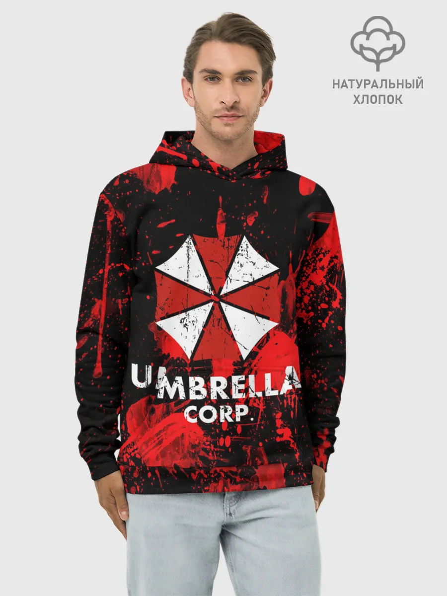 Худи мужской база хлопок / UMBRELLA