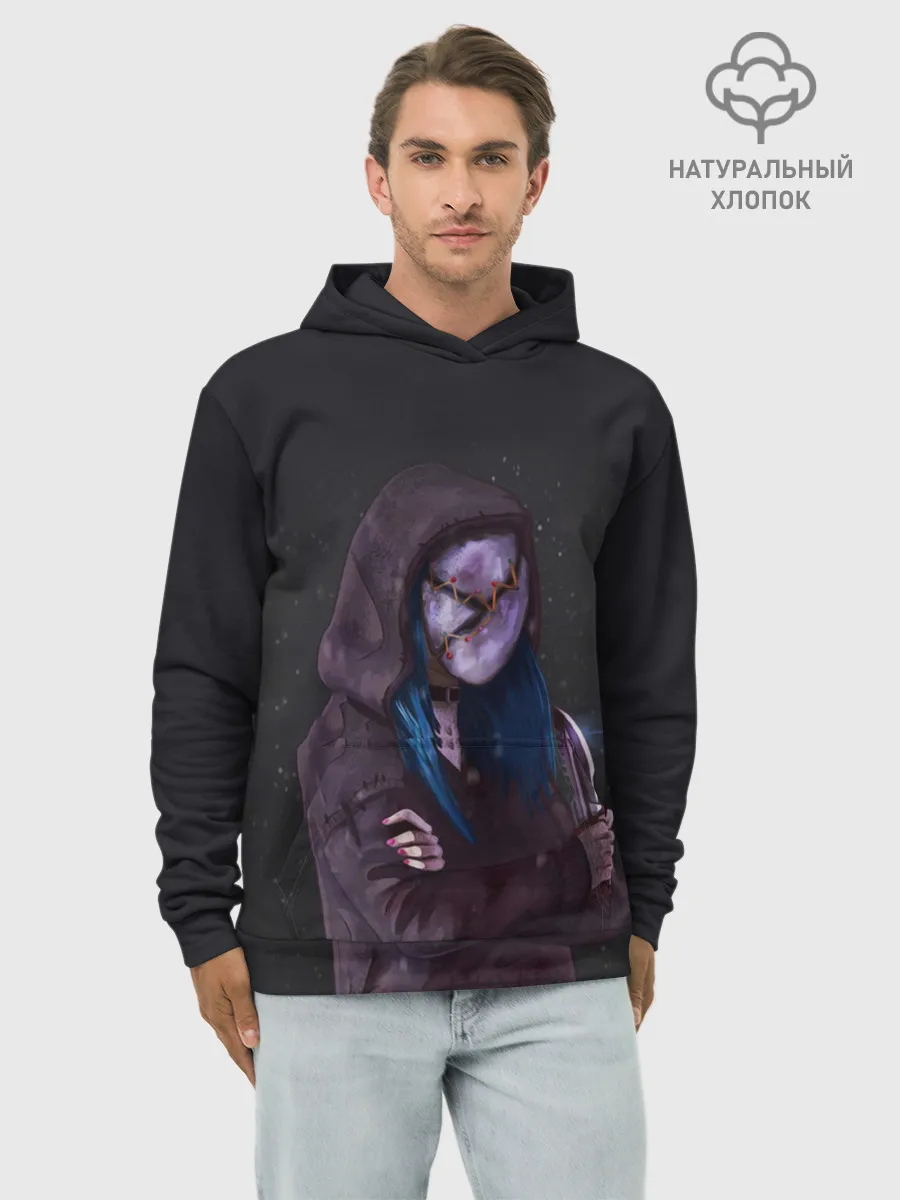 Худи мужской база хлопок / Dead by Daylight