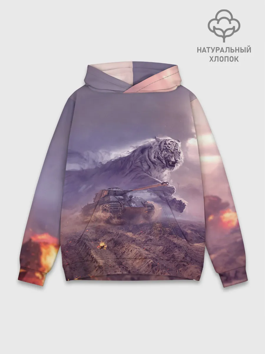Худи мужской база хлопок / Танк