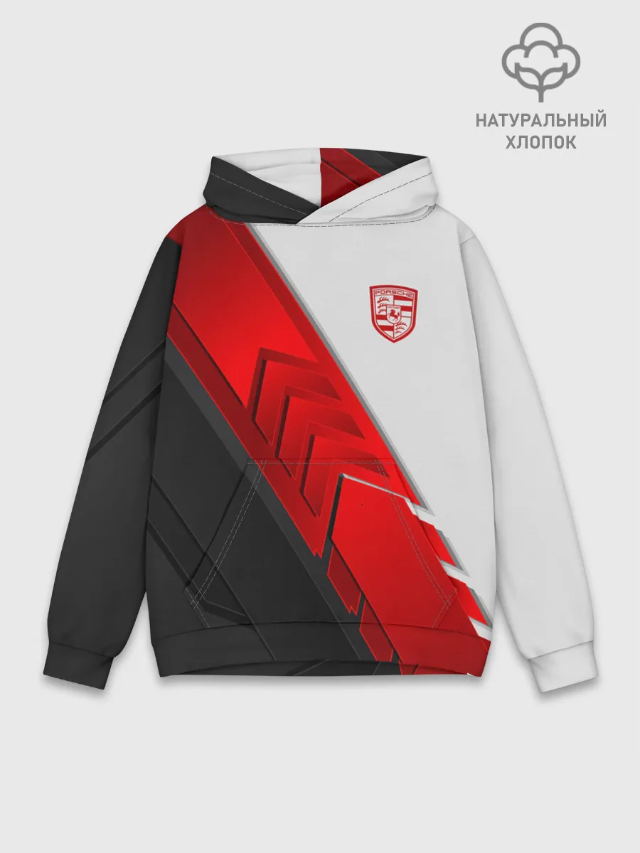 Худи мужской база хлопок / Porsche