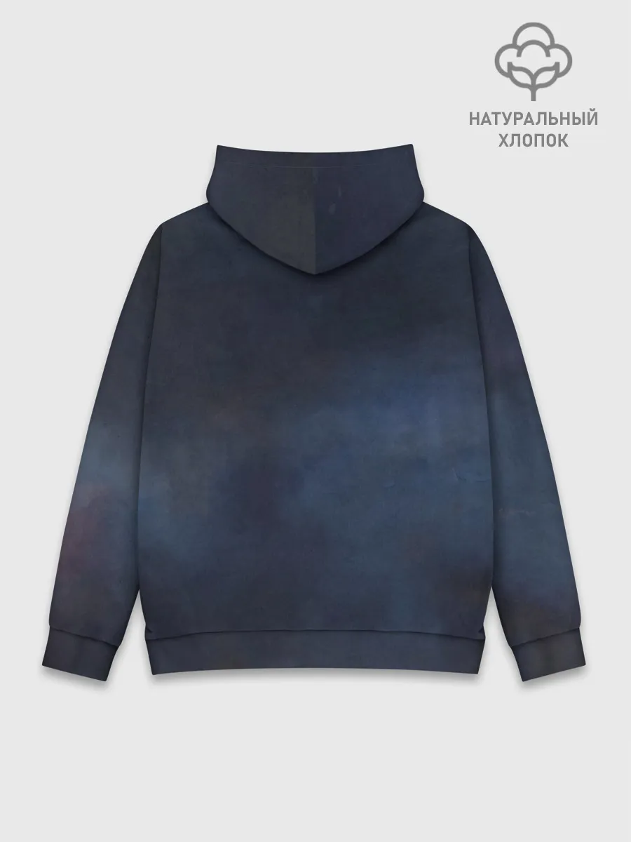 Худи мужской база хлопок / Хаул и Кальцифер