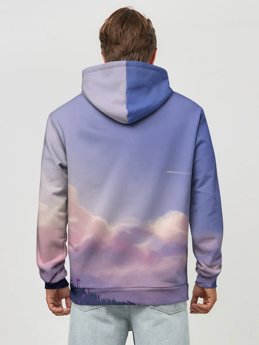 Худи мужской база хлопок / Маркл и Пугало-Репка