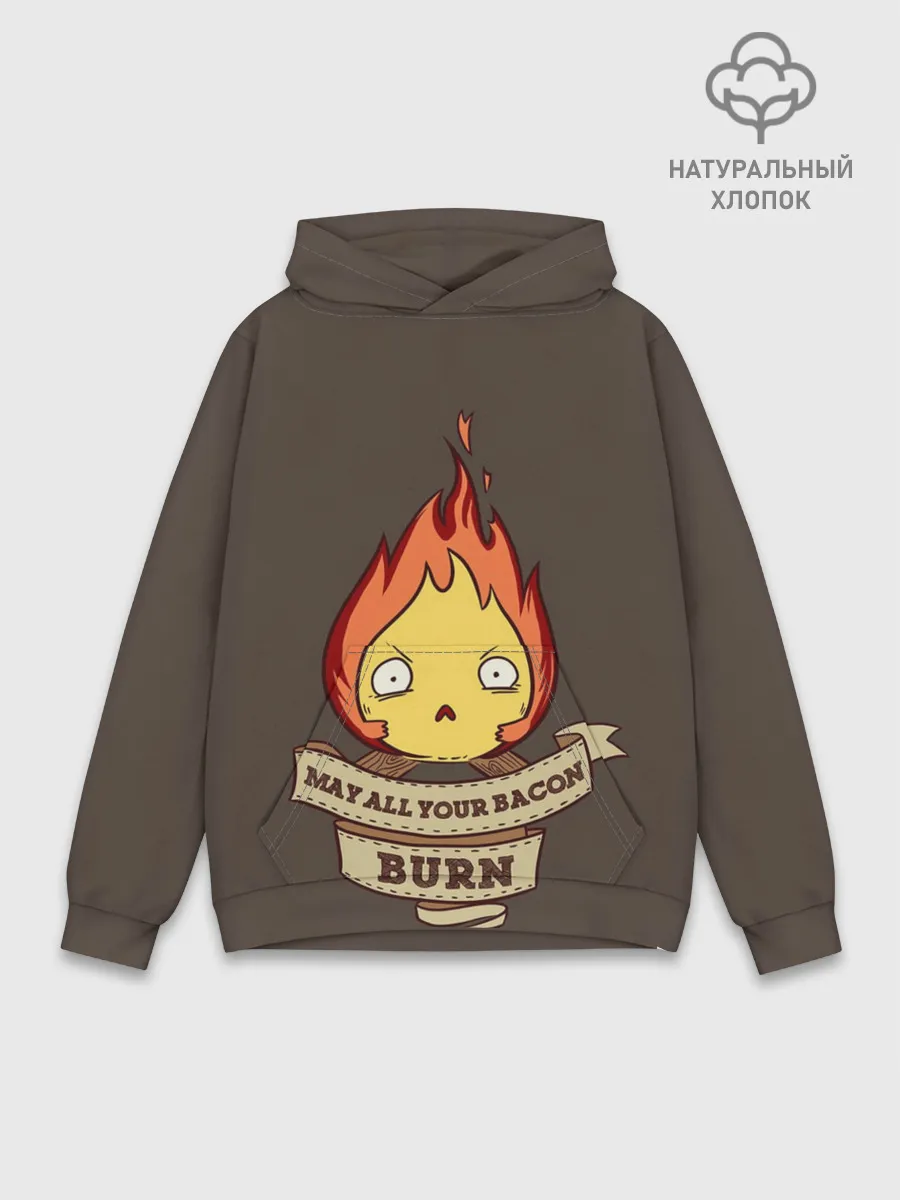 Худи мужской база хлопок / Burn emotion