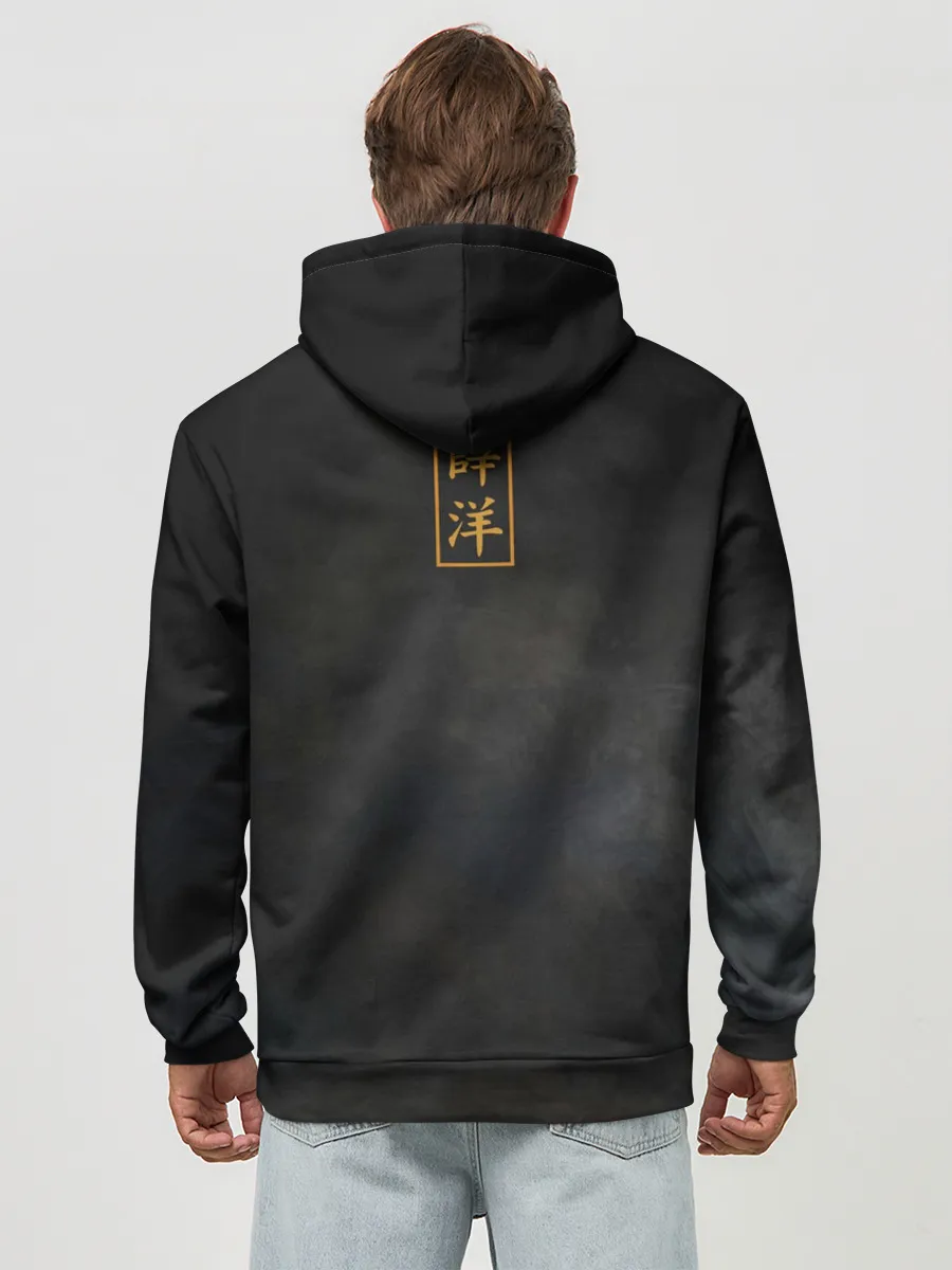 Худи мужской база хлопок / Сюэ Ян