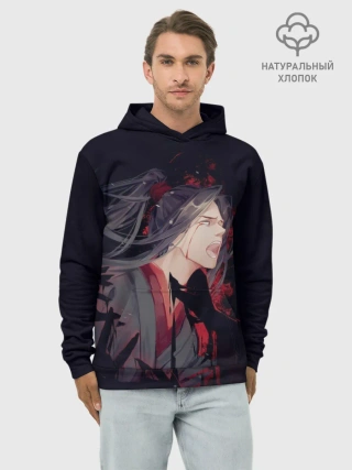 Худи мужской база хлопок / Wei Wuxian